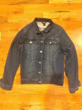 Buffalo David Bitton Dark Wash Denim Jacket - Classic Button Front